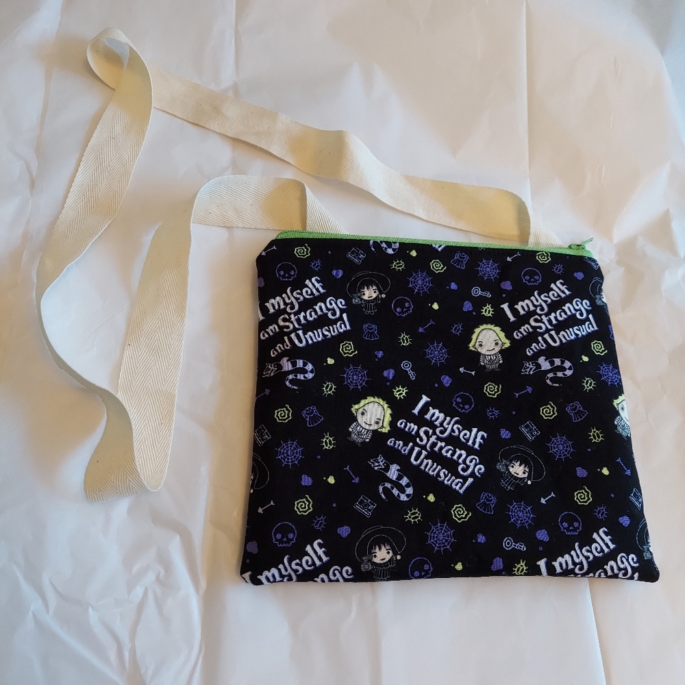 Beetlejuice crossbody bag